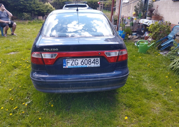 Seat Toledo cena 2300 przebieg: 256521, rok produkcji 1999 z Leśna małe 56